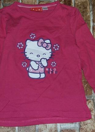 Реглан дівчинці новий hello kitty бавовна 3-4 роки 3