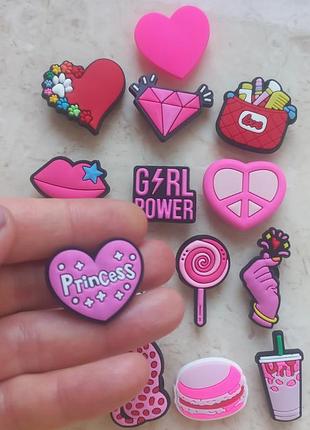 Джибитсы/jibbitz/джибітси на крокси /crocs/кроксы3 фото