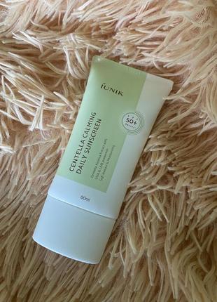 Солнцезащитный крем iunik centella spf50
