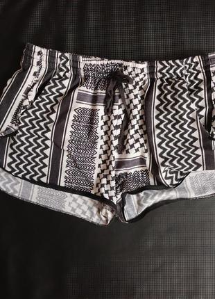 Короткі шорти "рафатка" zara s-m