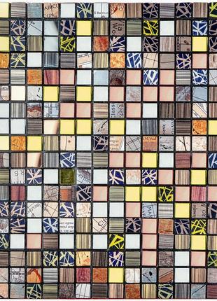 Самоклеющаяся алюминиевая плитка 300х300х3мм sw-00001925 (d)