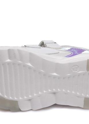 Белые кроссовки для девочки webestep 3