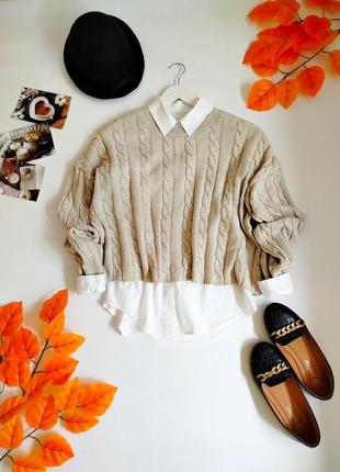 Свитер (без рубашки) primark, m, l, состояние нового, акрил.