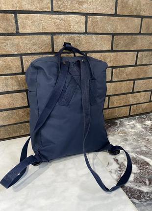 Рюкзак fjallraven kanken laptop 17дюймов 20л royal blue3 фото