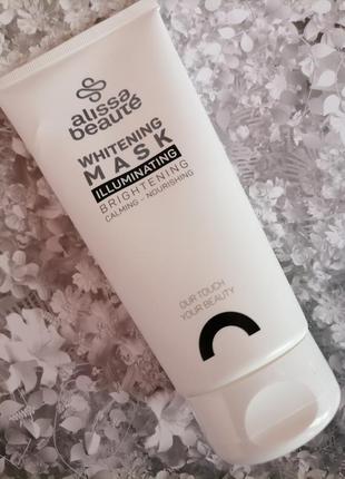 Осветляющая маска whitening mask alissa beaute