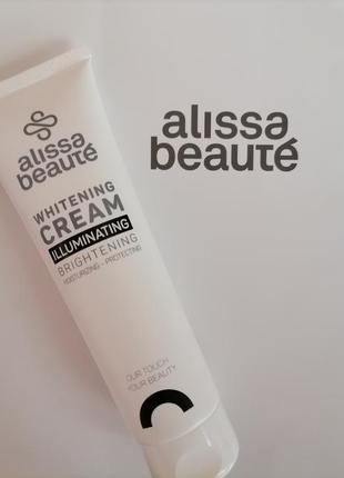 Освітлювальний крем з spf 30 whitening cream alissa beaute