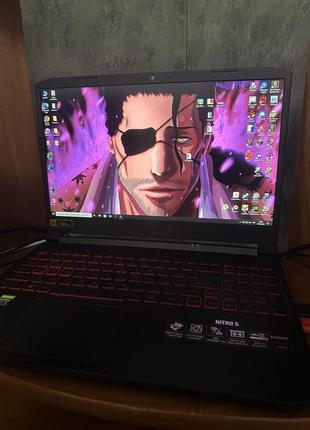 Ігровий ноутбук acer nitro 5 an 517-57. відеокарта - nvidia geforce rtx 3050 ti 4 gb gddr 6.