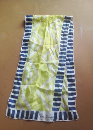 Шелковый ретро шарфик