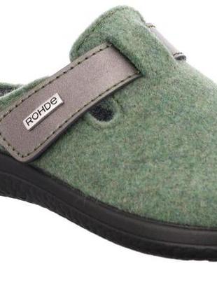 Жіночі сабо bari зелений rohde(німеччина) (червоний, 36)