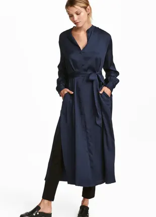 Платье-рубашка h&m. 100 % вискоза 2