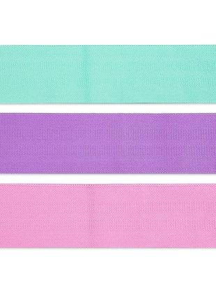 Набор фитнес-резинок тканевых hip resistance