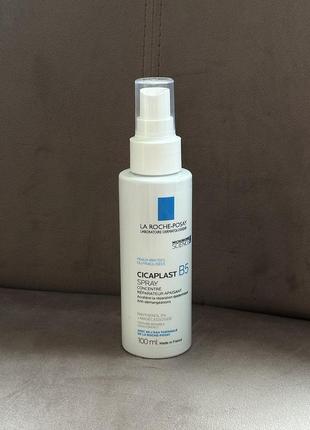 Заспокійливий відновлювальний спрей-концентрат la roche-posay cicaplast b5 spray