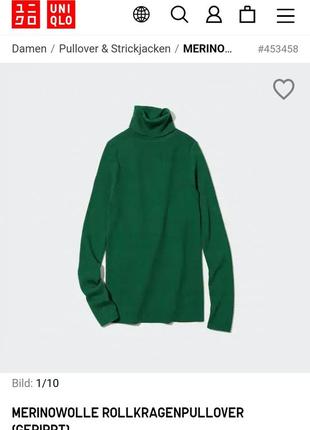Гольф - водолазка uniqlo4 фото