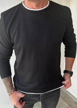 Чоловічий гольф 46-48, 50-52, 54-56 сірий, чорний, беж