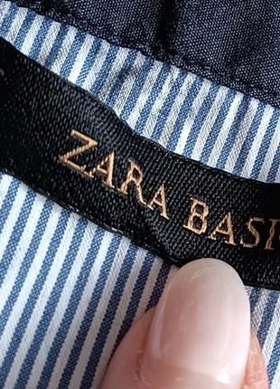 Модная рубашка от zara р. s.4 фото