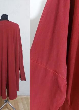 Котоновая увесистая туника оверсайз rundholz