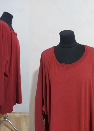 Котоновая увесистая туника оверсайз rundholz