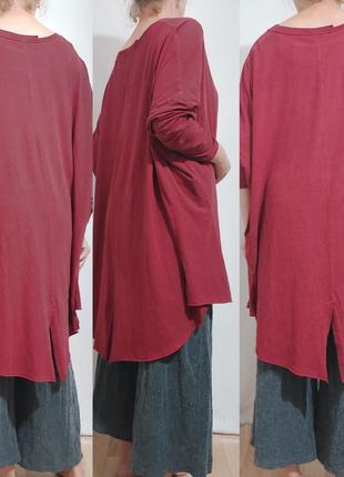 Котоновая увесистая туника оверсайз rundholz