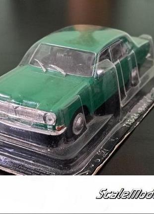 Масштабна модель газ-24 "волга". deagostini. масштаб 1:43