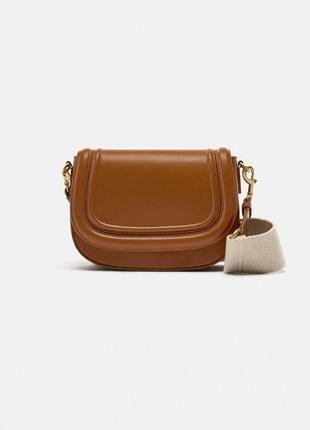 Сумка жіноча коричнева zara, нова