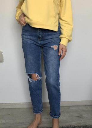 Джинси мом