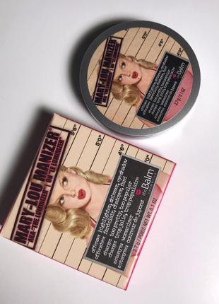 Міні хайлайтер the balm mary-lou manizer 2,7г.новий.оригінал📦є відправка новою поштою3 фото