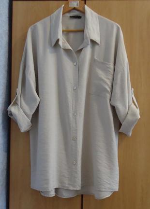 Супер  сорочка блуза блузка туніка віскоза р.50-54