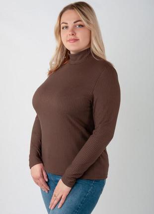 6 цветов 🌈 женская водолазка батал, женский гольф батал, женский гольф большой размер, жеенская водолазка болевой размер3 фото