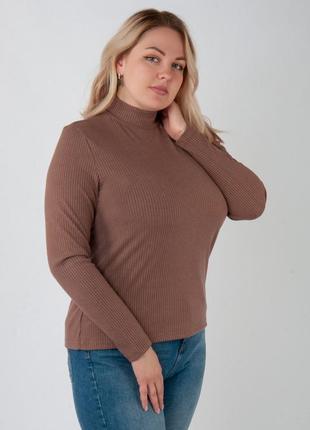 6 цветов 🌈 женская водолазка батал, женский гольф батал, женский гольф большой размер, жеенская водолазка болевой размер4 фото