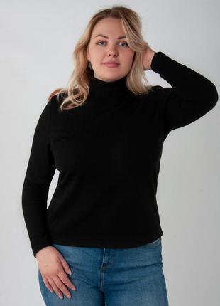 6 цветов 🌈 женская водолазка батал, женский гольф батал, женский гольф большой размер, жеенская водолазка болевой размер6 фото