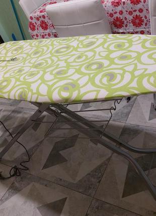 Доска гладильная eurogold 130х48 (35748w)