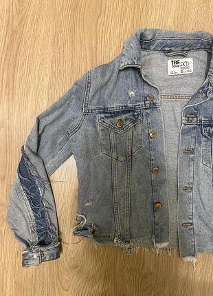Джинсова куртка zara