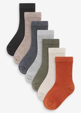 Набор 7 пар носков некст