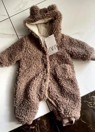 Комбинезон тедди zara