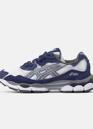 🔥новое поступление🔥крутые кроссовки asics gel-nyc navy steel