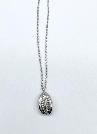 Срібне кольє одинарне, розмір 43 см x 0,1 см, вага: 5.1 г