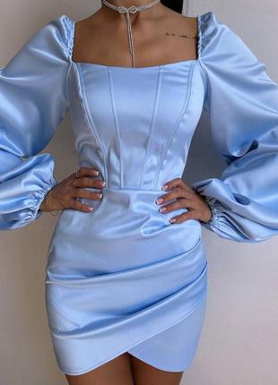 Атласний комплект