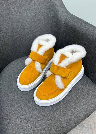 Новинка! черевики norka натуральна шкіра або замш 36-41