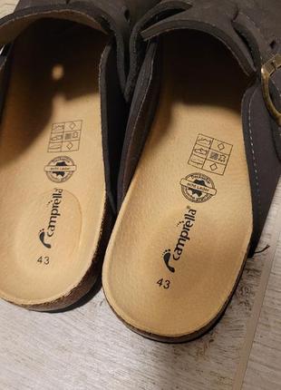 Биркенштоки биркеншток кожаные тапочки тапочки шлепанцы camprella кожаные 43 размер 28 см