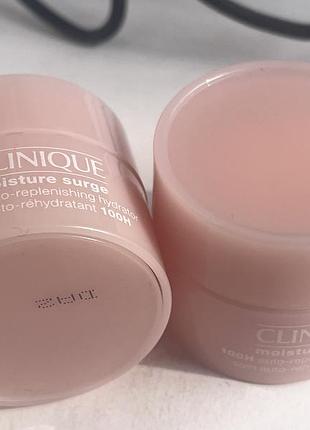 Оригінал. clinique moisture surge™ 100h auto-replenishing hydrator зволожуючий крем-гель обʼєм 5 мл