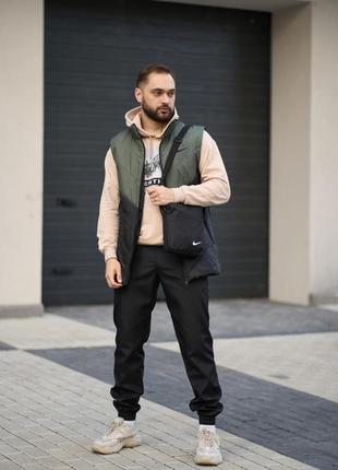 Комплект 3-ка жилетка штани + барсетка у подарунок