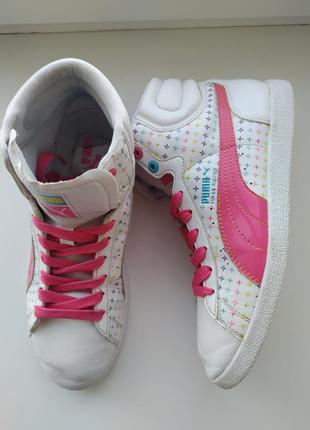 Високі кросівки, хайтопи puma.