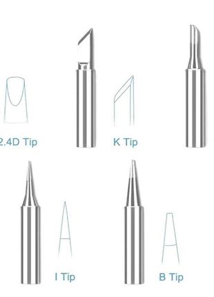 Паяльний набір в кейсі 936h, паяльник 60 вт, 200-450°c, жала 900м, пінцет, олово, підставка7 фото