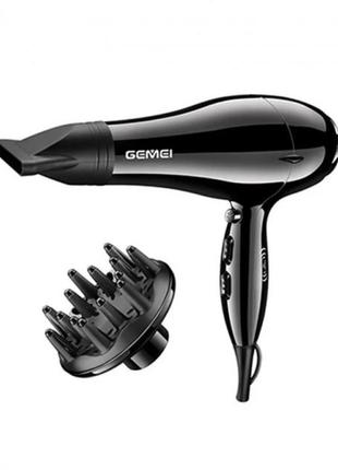 Професійний фен для сушіння укладки волосся з регуляцією швидкості та температури сенсорний датчик