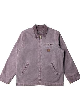 Куртка carhartt wip duck detroit jacket dusty purple l