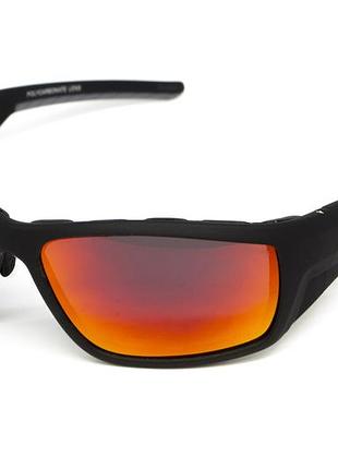 Окуляри захисні з ущільнювачем global vision kinetic kinetic (g-tech™ red), дзеркальні червоні 2