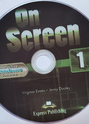 Диск з програмою on screen 1 interactive whiteboard software 2