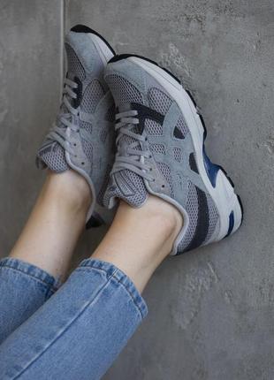 Кросівки asics gel-1130 grey blue кроссовки асикс