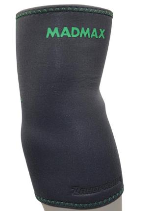 Налокітник madmax mfa-293 zahoprene elbow support dark grey/green (1шт.) xl3 фото