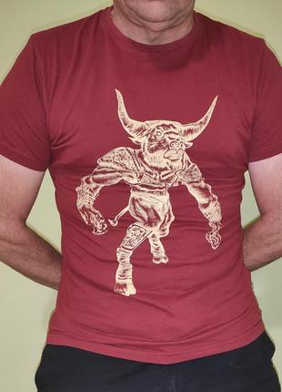 Стильна фірмова футболка катон бренд.solid.s-m